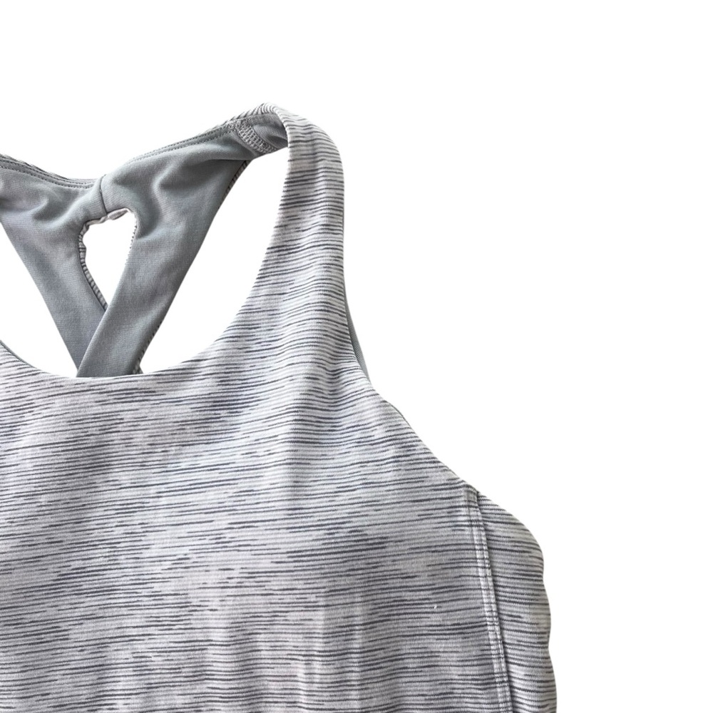 Lululemon Women’s 6 Wee Are From Space Nimbus Battleship Sweat Reps 2 in 1 Tank - Picture 11 of 14